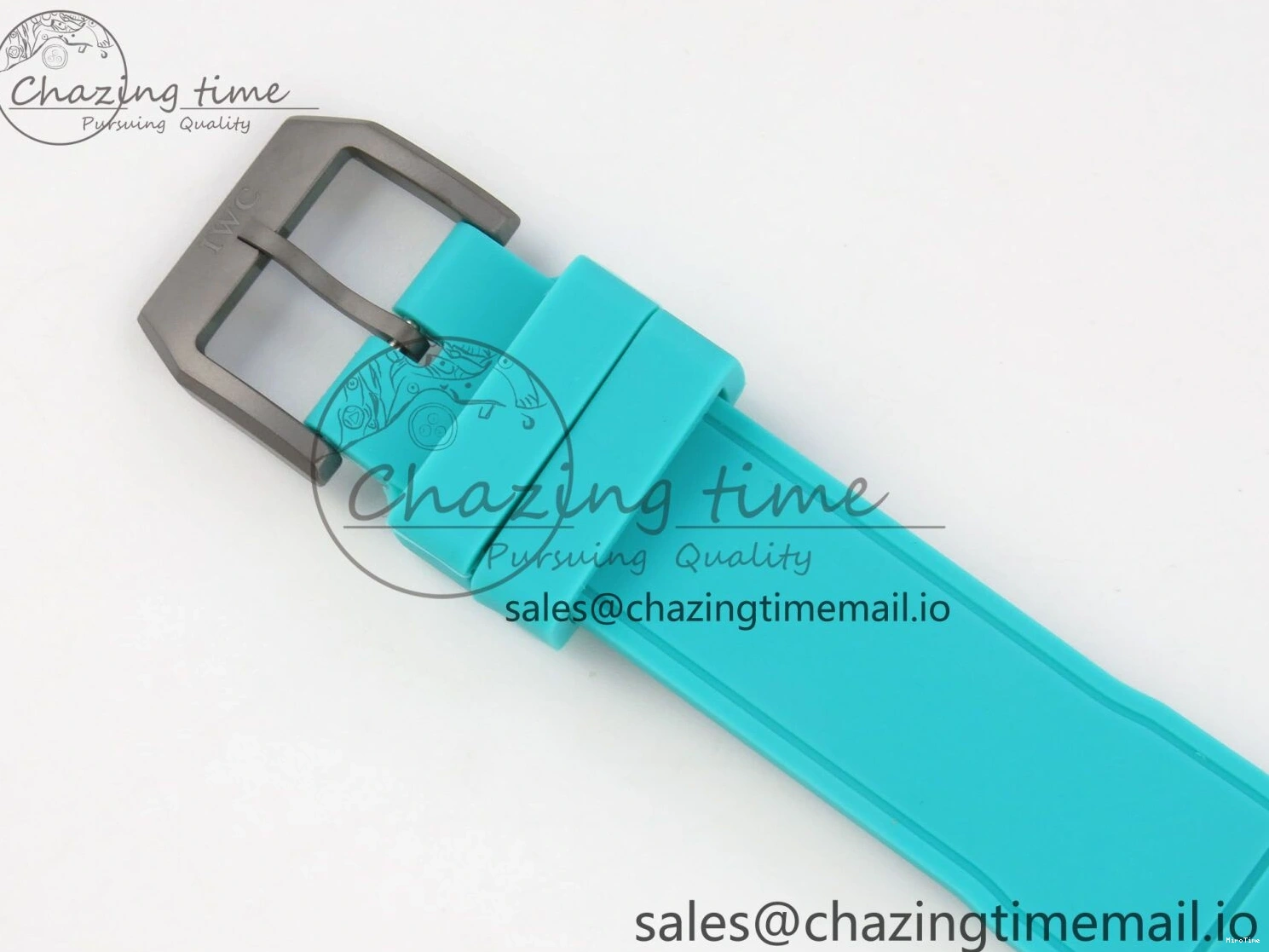 MIROTIME 0109 Pilot Mark XX BLSF 1:1 Best Edition Black Blue Dial on Blue Rubber Strap MIYOTA Sleek 6989